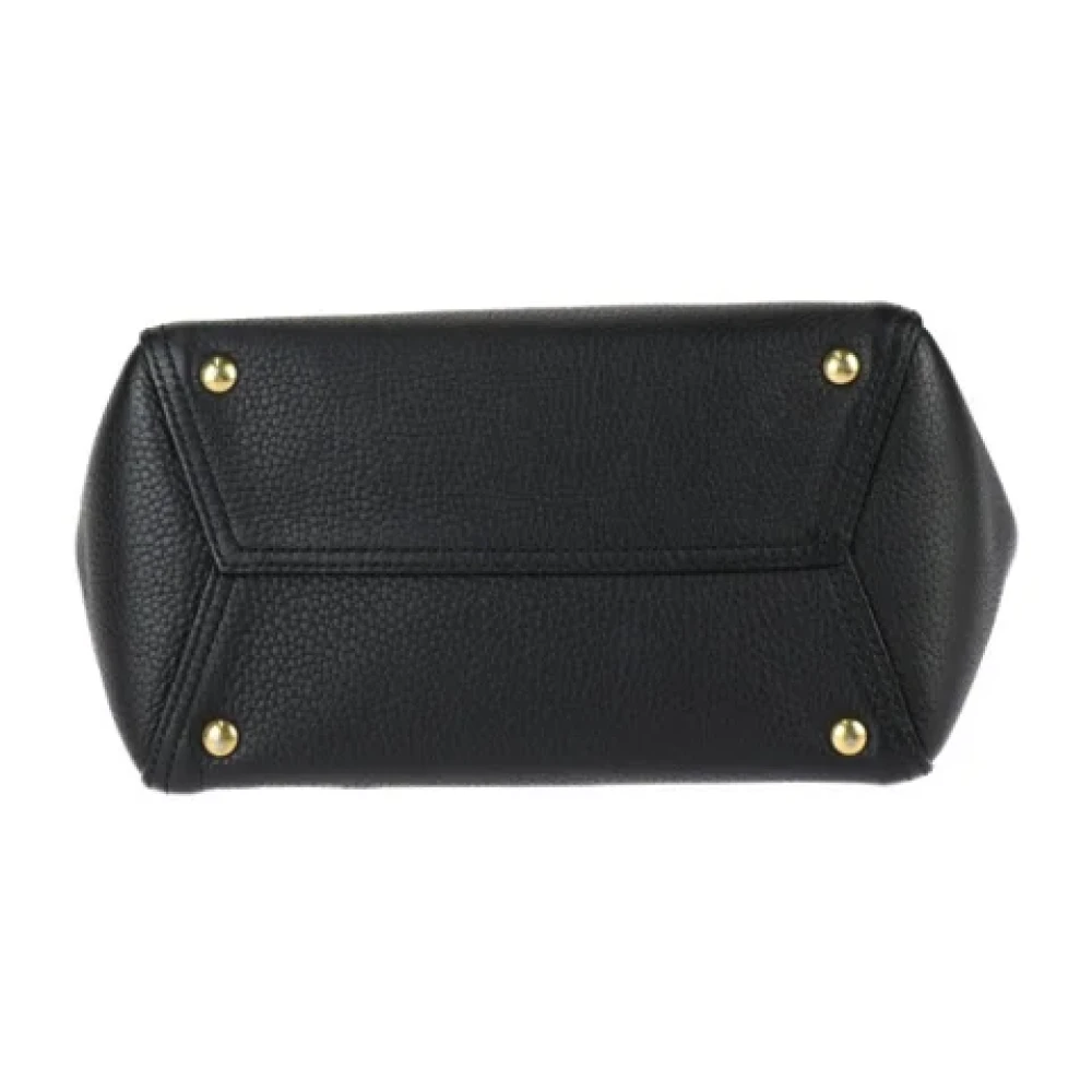 Salvatore Ferragamo Pre-owned Leather handbags Black Dames