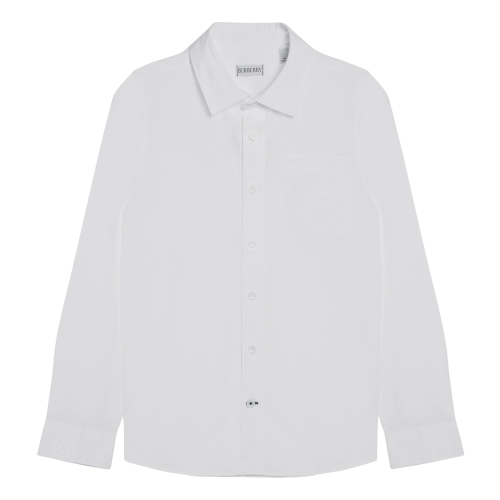 Burberry Långärmad skjorta White, Unisex