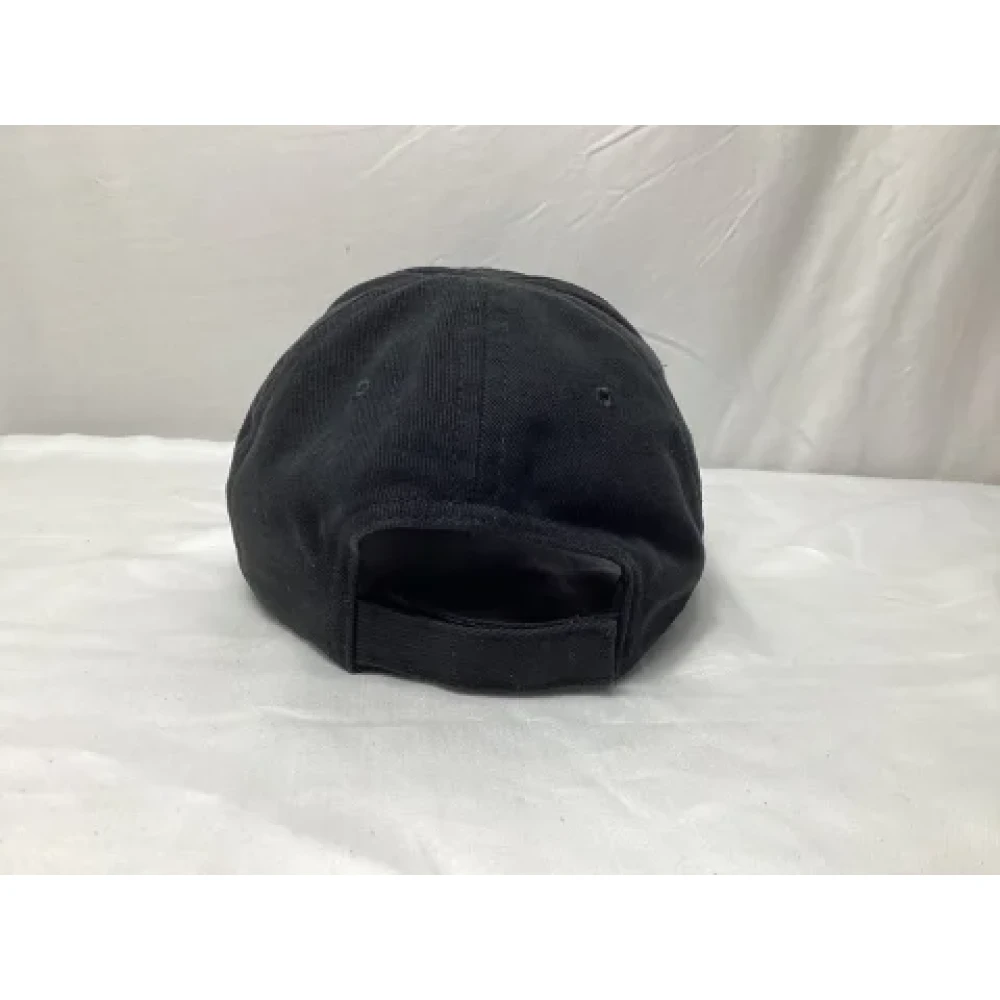 Balenciaga Vintage Pre-owned Cotton hats Black Heren