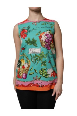 debardeur-en-soie-a-imprime-floral-et-col-rond