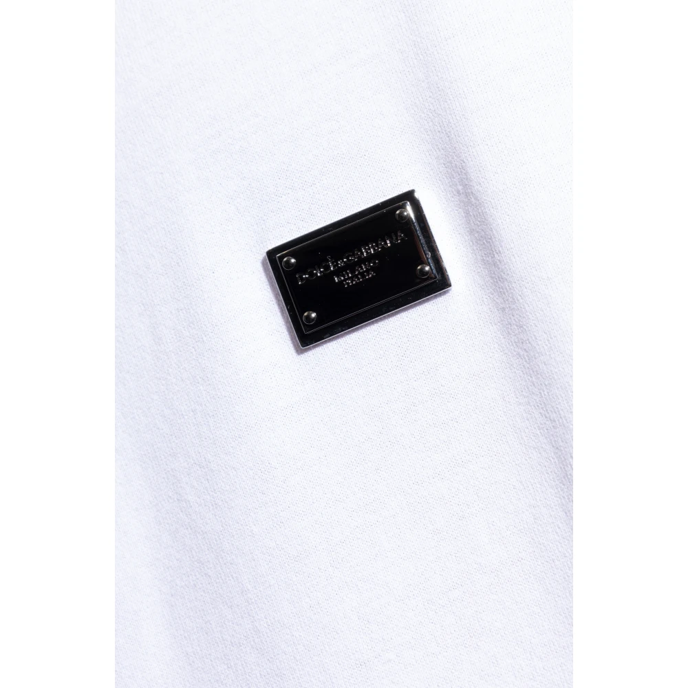 Dolce & Gabbana Mouwloos T-shirt White Heren