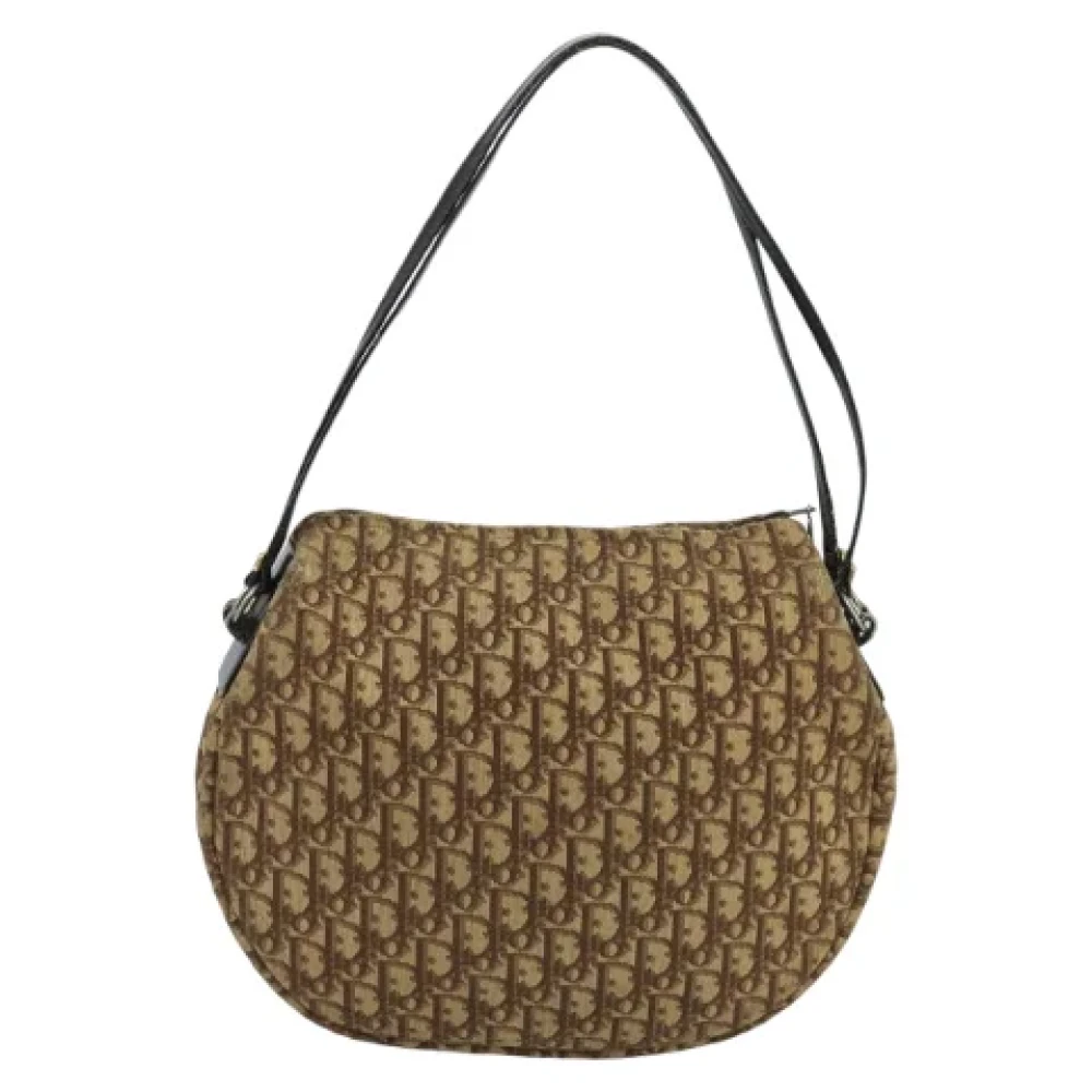 Dior Vintage Pre-owned Canvas dior-bags Brown Dames