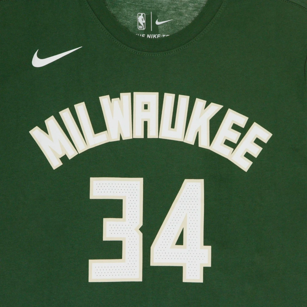 Nike Giannis Antetokounmpo NBA T-shirt Green Heren