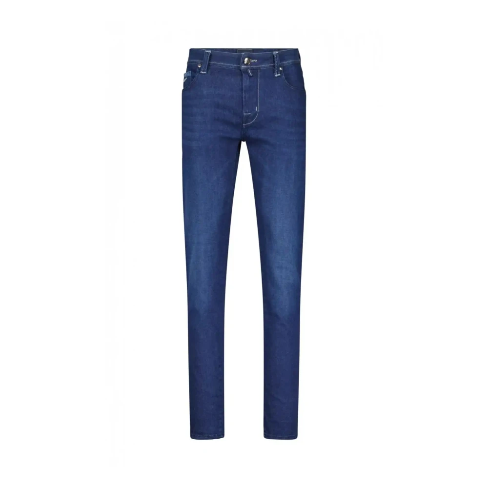 Tramarossa Slim-Fit Zip Jeans Blue Heren