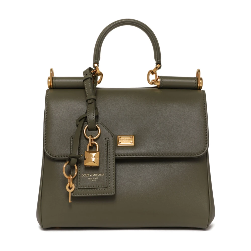 Dolce & Gabbana Women's Green Handbags, One Size, My Sicily Handbag