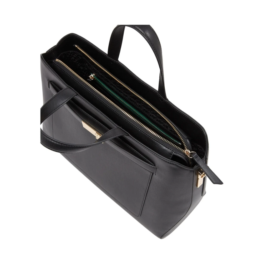 Tommy Hilfiger Zwarte Heritage Workbag Laptoptas Black Dames