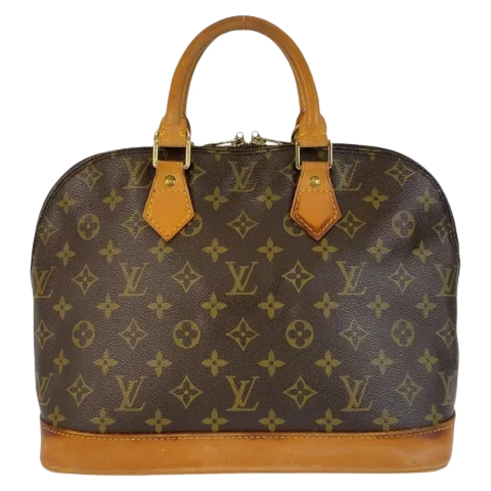 Louis Vuitton Vintage Pre-owned Canvas handbags Brown Dames