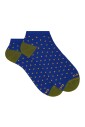 chaussettes-cheville-en-coton-bleu-a-pois-pour-femmes
