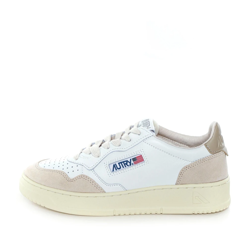 Autry Lage Sneaker met Leren Details Multicolor Dames