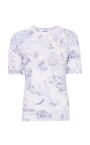 lichtblauwe-top-met-logo-print