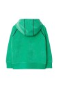 sweat-a-capuche-zippe-en-molleton-vert