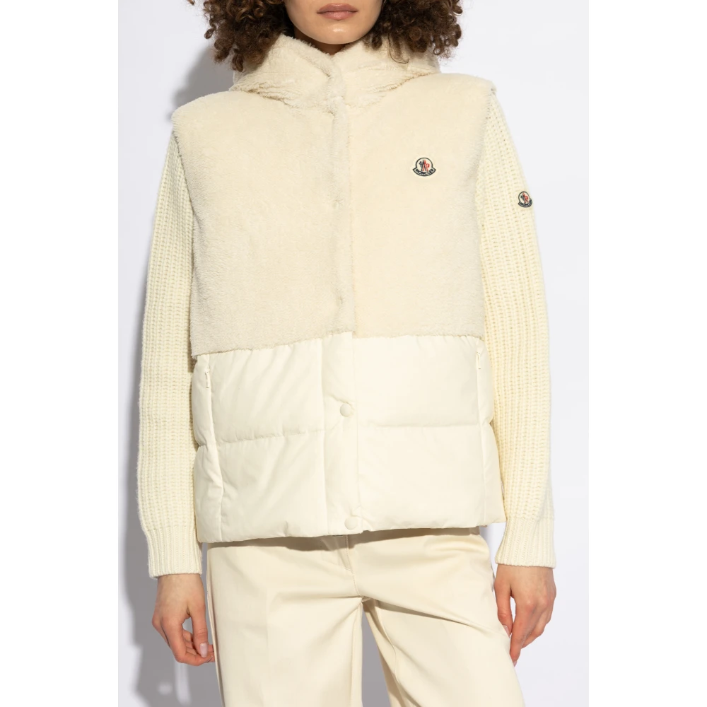 Moncler Capuchonvest Floy Beige Dames