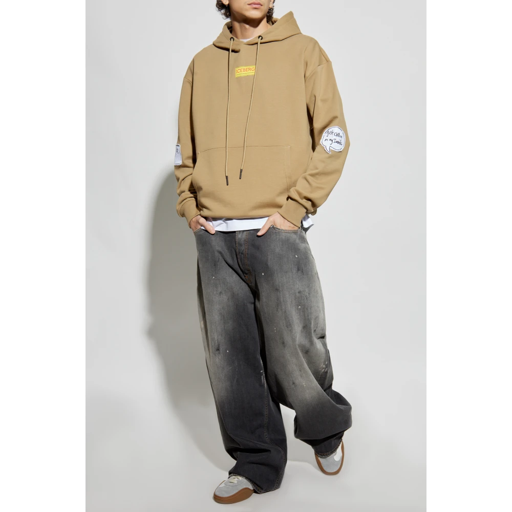 Iceberg Hoodie Beige Heren