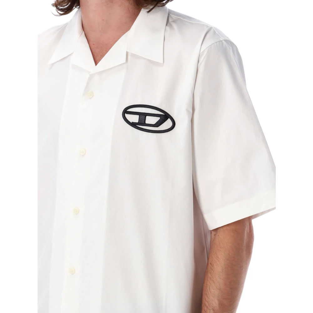Diesel Casual S-Mac-C Shirt White Heren