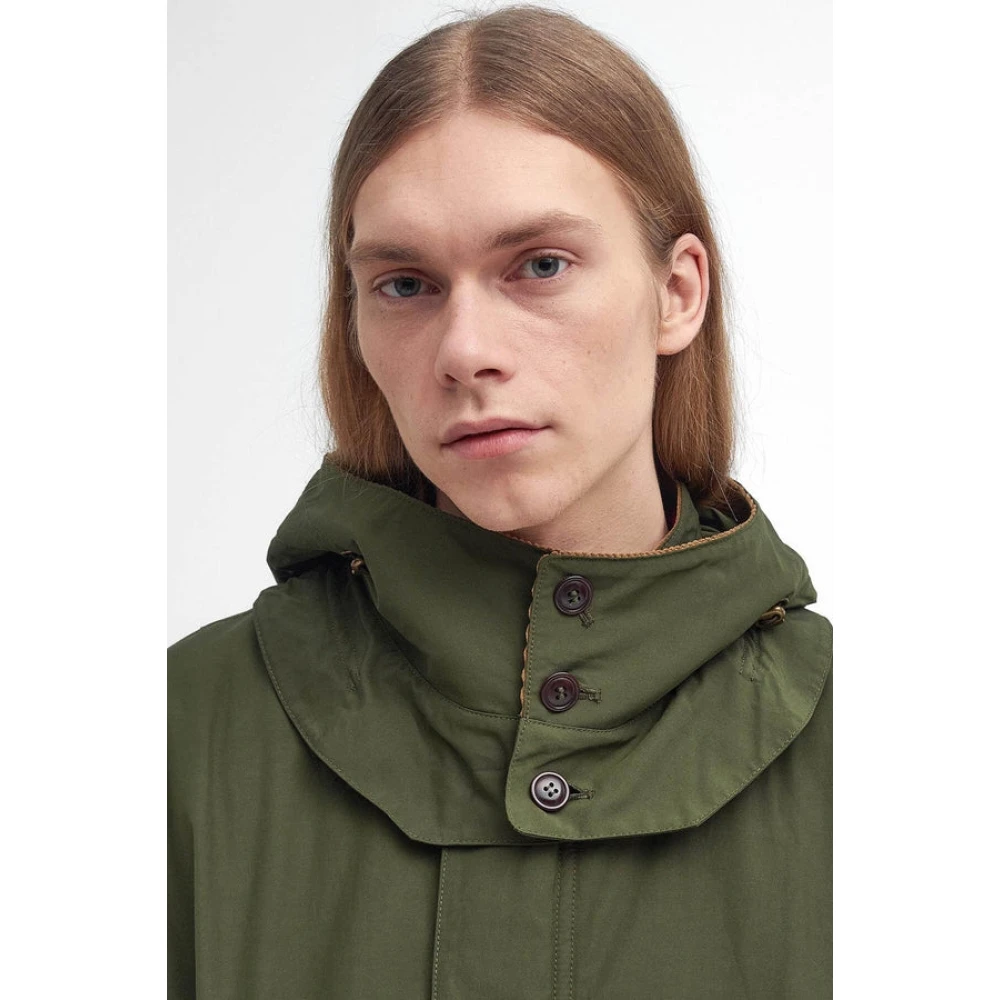 Barbour Mods Casual Parka Beech-S Green Heren