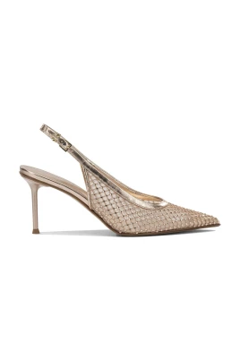 Greta6 Embellished Mesh Pump