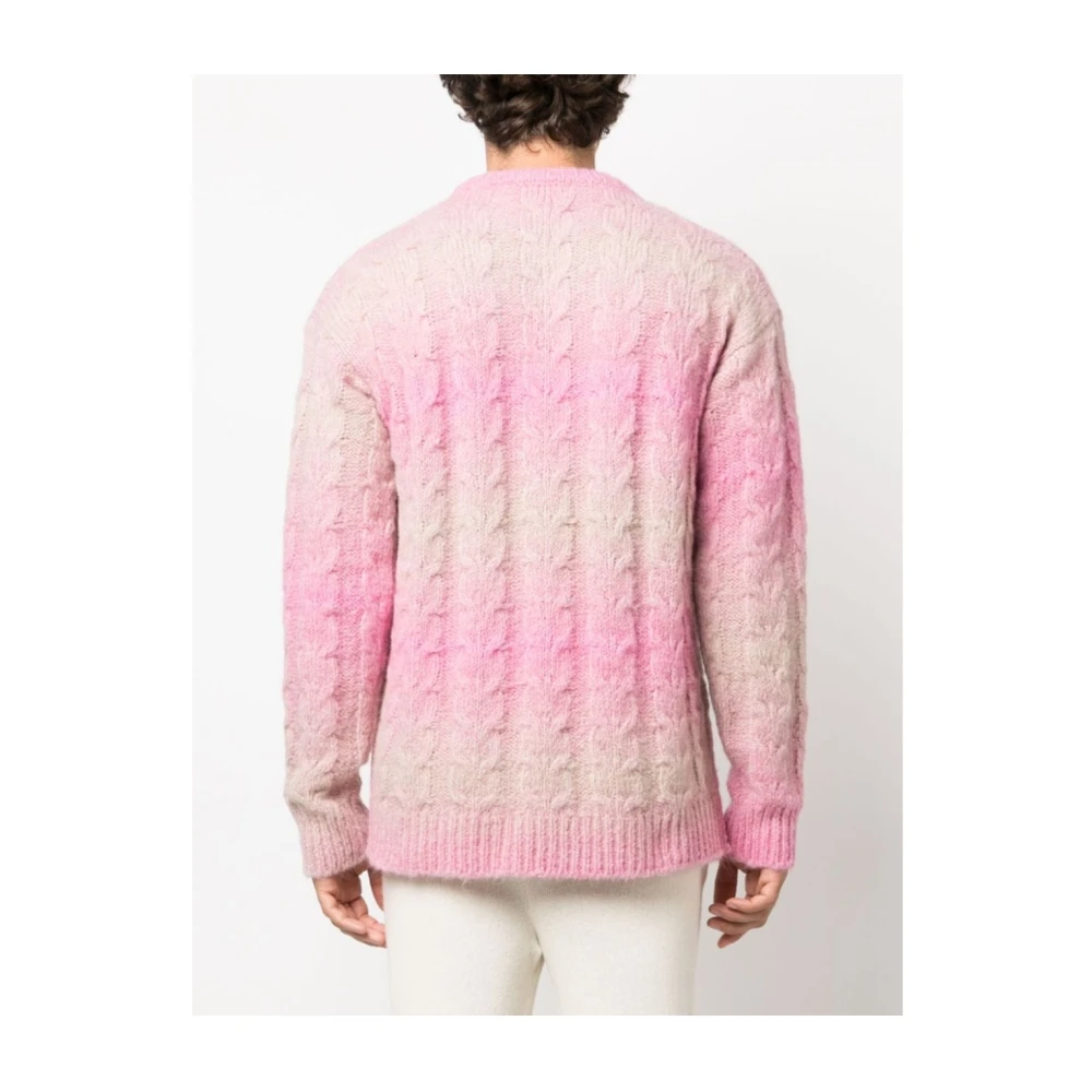 Roberto Collina Round-neck Knitwear Pink Heren
