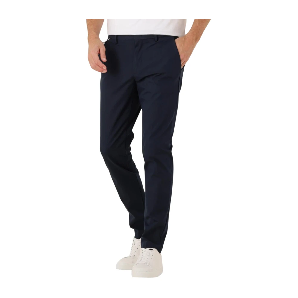 Boss Black Navy Chino Kaito1 T Blue Heren