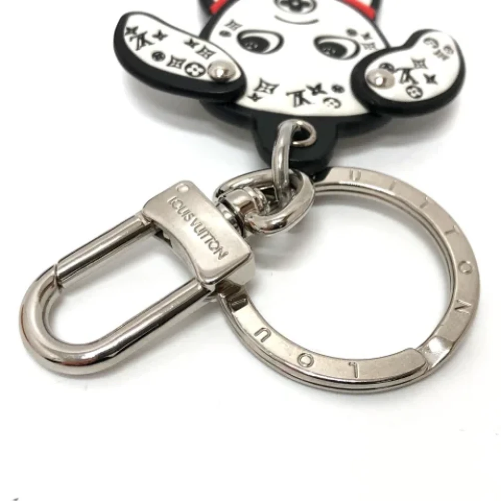 Louis Vuitton Vintage Pre-owned Leather key-holders White Dames
