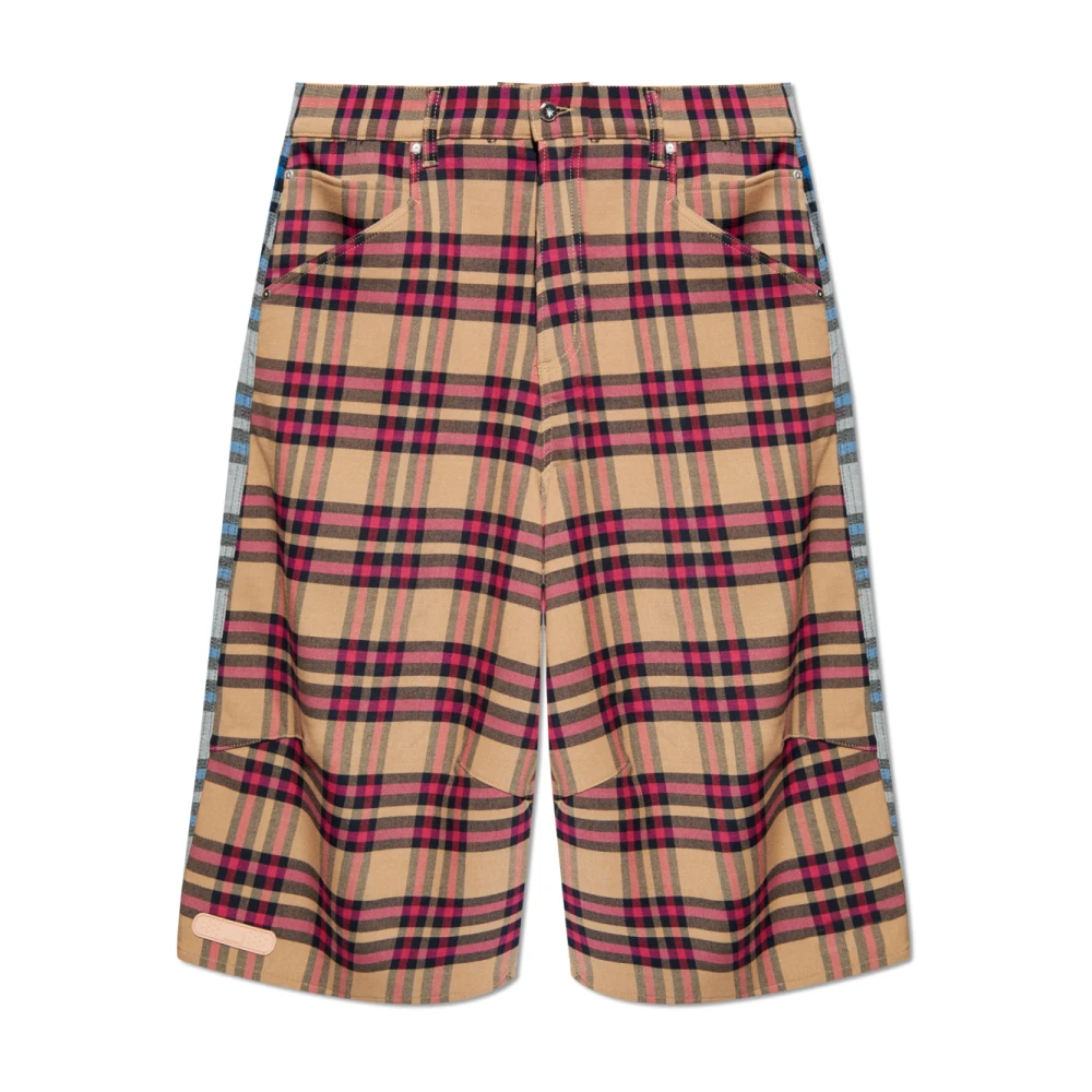 Pdf Homme Multicolor Shorts, E, Taille: W31 Plaid Shorts