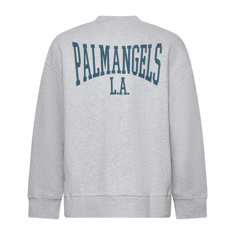 Palm Angels Stijlvolle Sweaters Collectie Gray Heren
