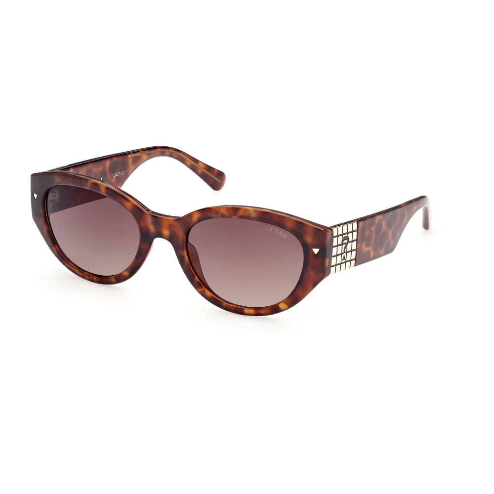Guess Women's Brown Stylish Sunglasses With Gradient Lens