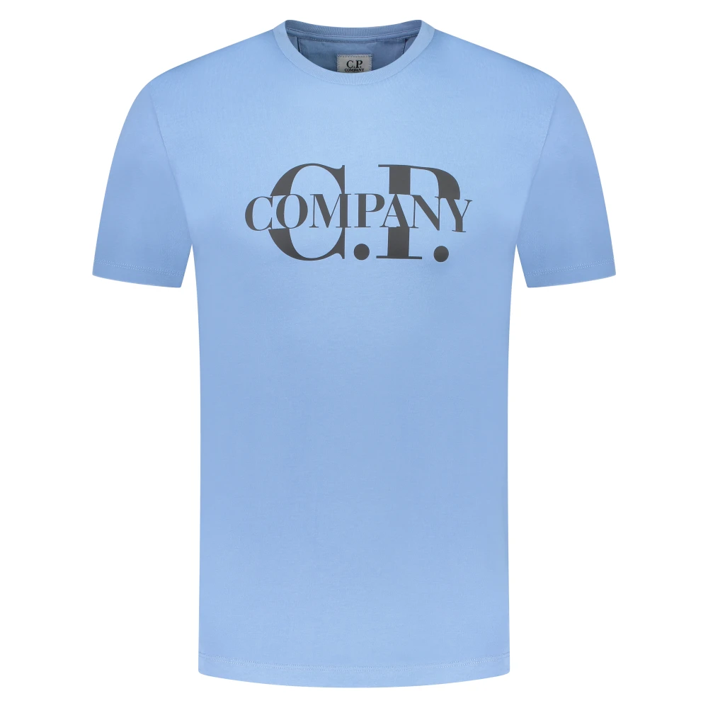 C.P. Company Blauw T-shirt uit Fw23 Collectie Blue Heren