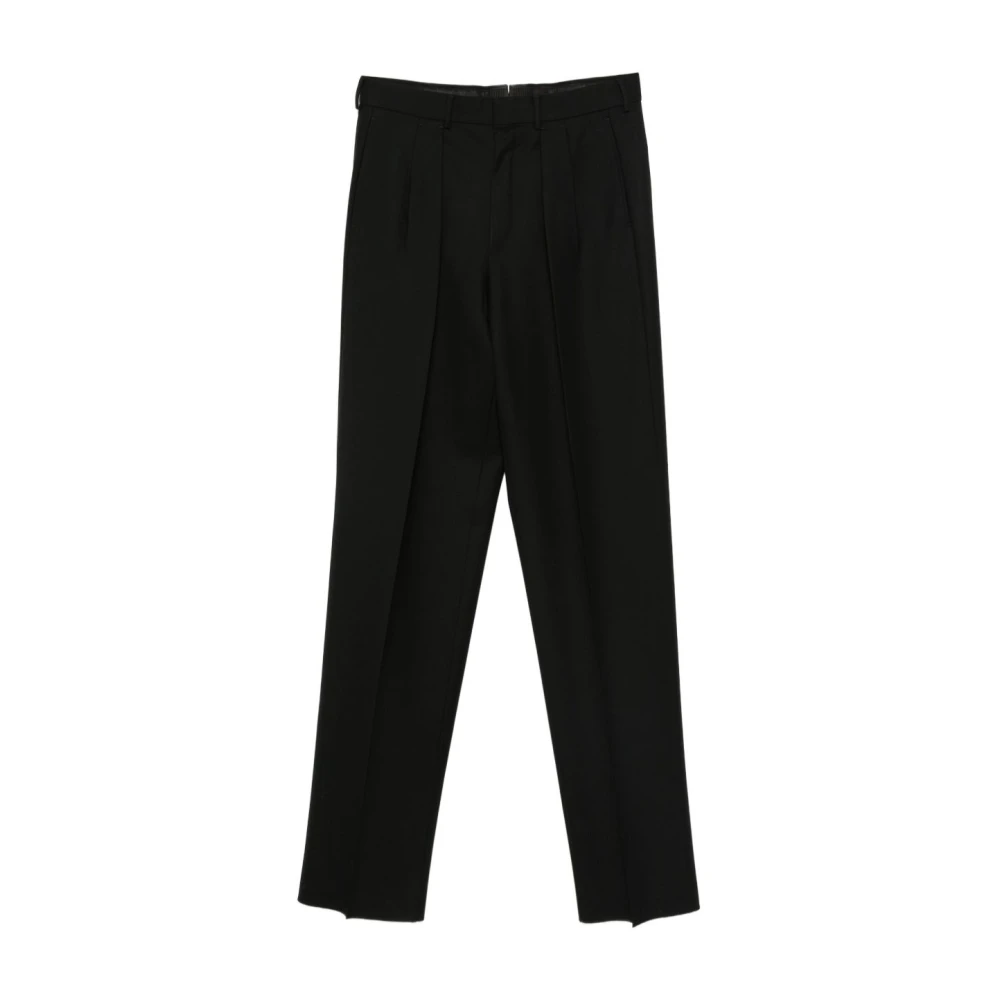 Tom Ford Men's Black Suit Trousers, L, Wool Formal Trousers