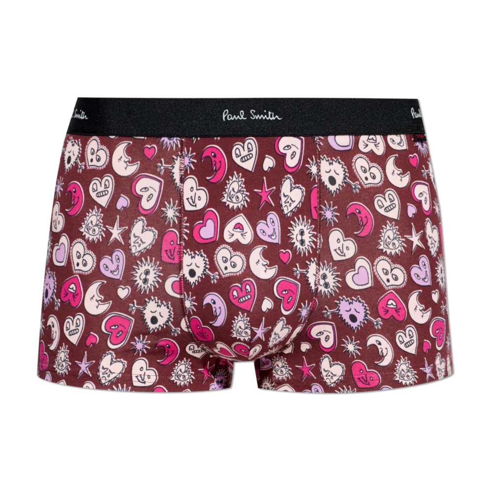 Paul Smith Röd Cotton Boxers