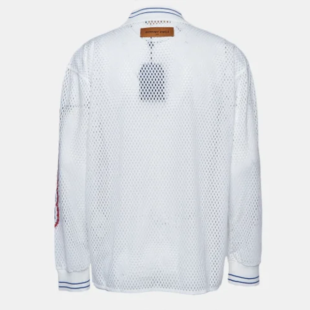Louis Vuitton Vintage Pre-owned Mesh tops White Heren