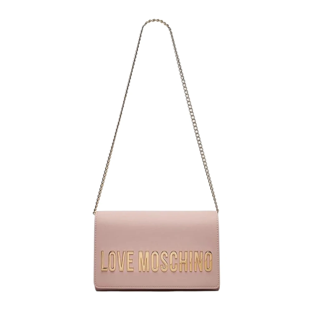 Love Moschino Stijlvolle Dameshandtas van Moschino Pink Dames