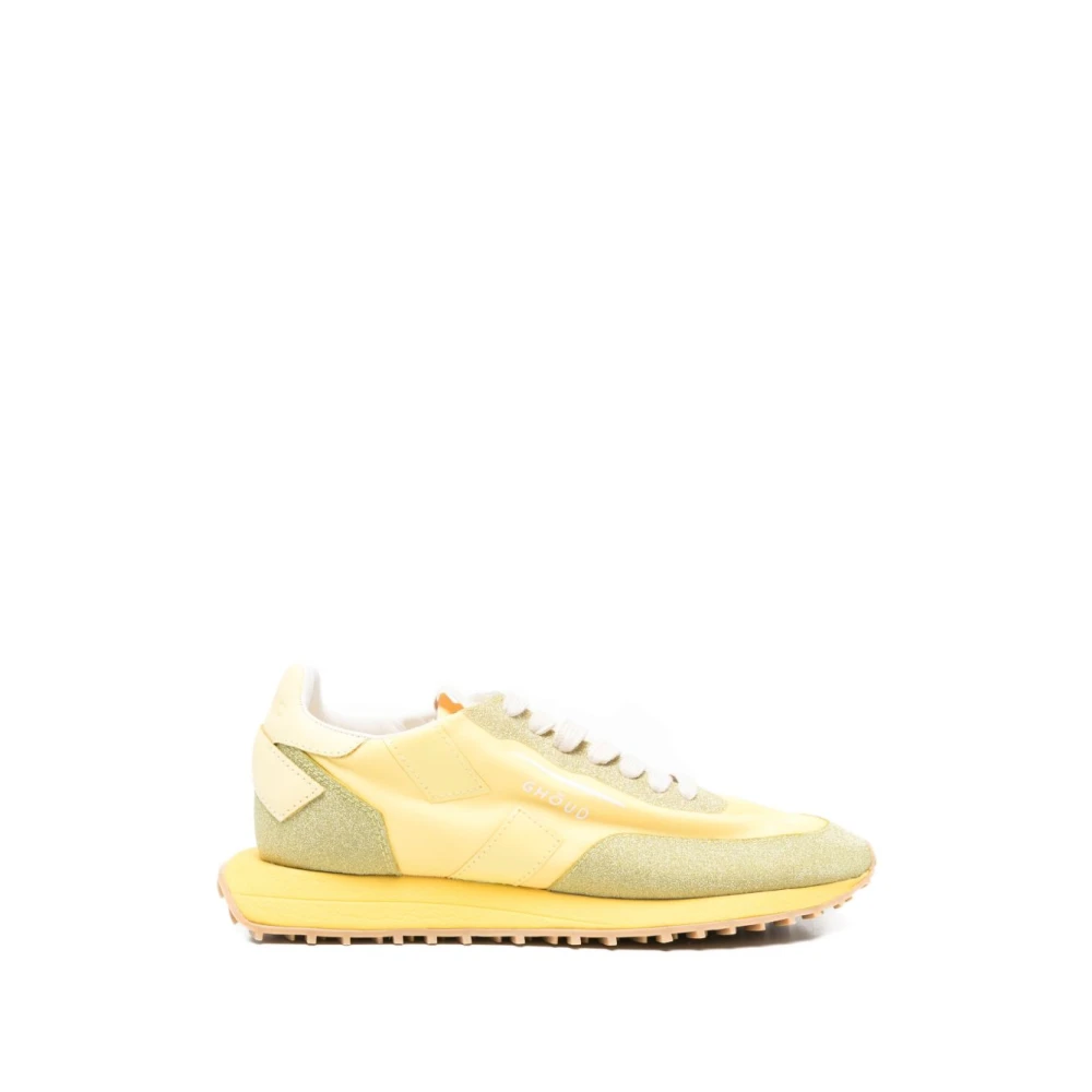 Ghoud Women's Yellow Sneakers, 6 Uk, Monoblock Trainers