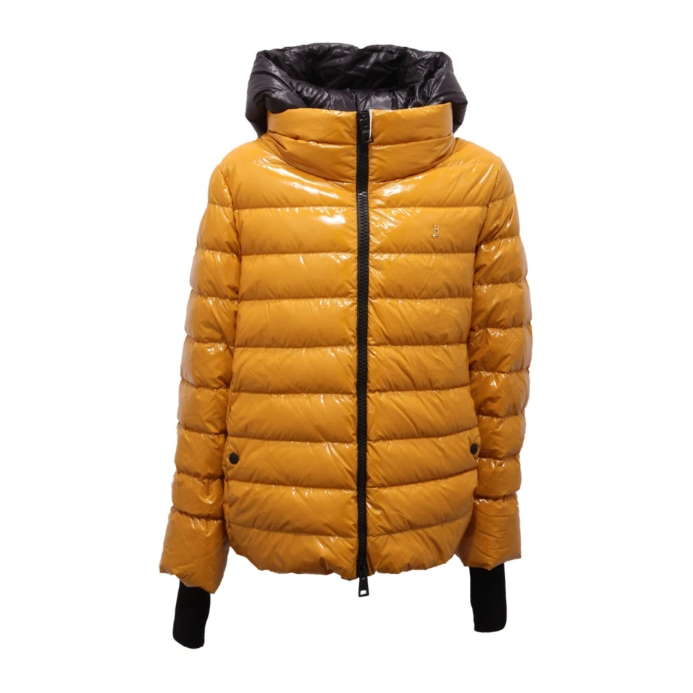 Herno Women's Yellow Down Padded Jacket