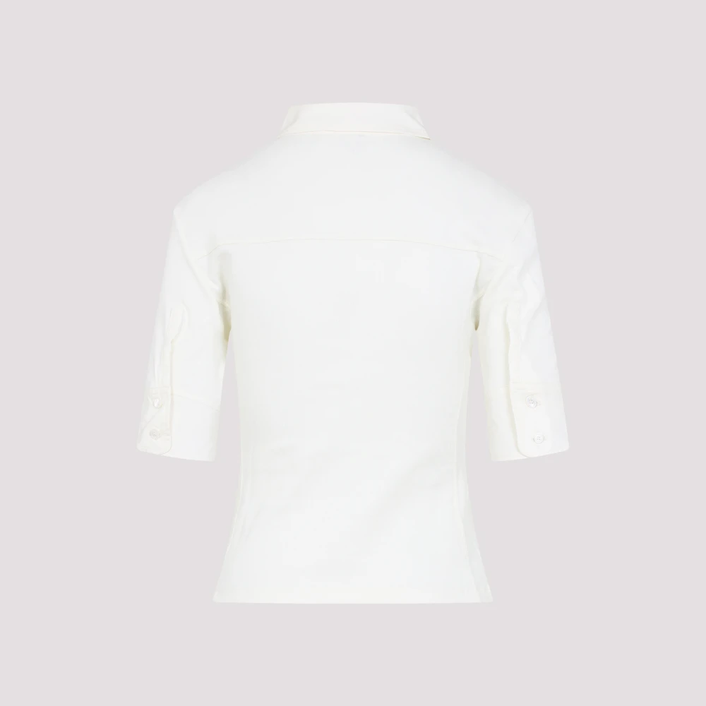 Chloé Witte T-shirt voor vrouwen White Dames