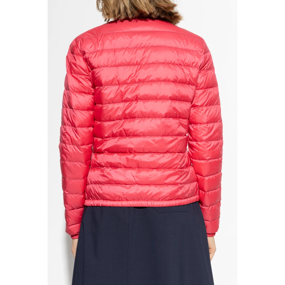 Moncler Donsjack Lans Pink Dames