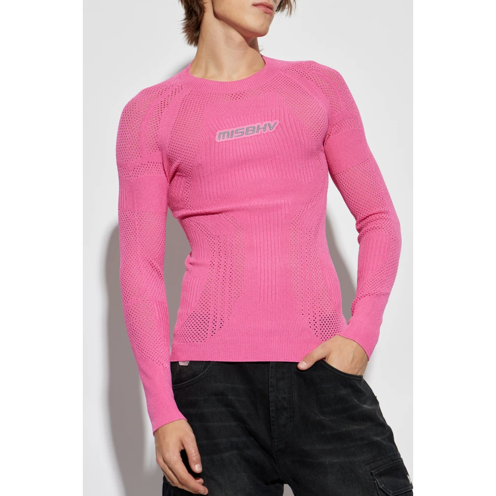 Misbhv Top met logo Pink Heren
