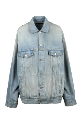 Jeansjacka i oversize-modell