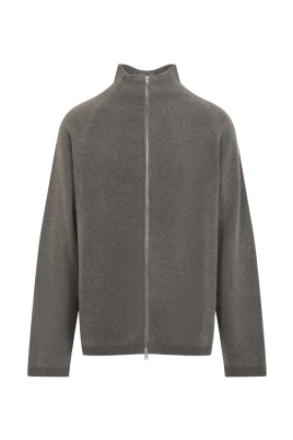 Line Zip Cardigan