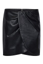 black-faux-leather-mini-skirt