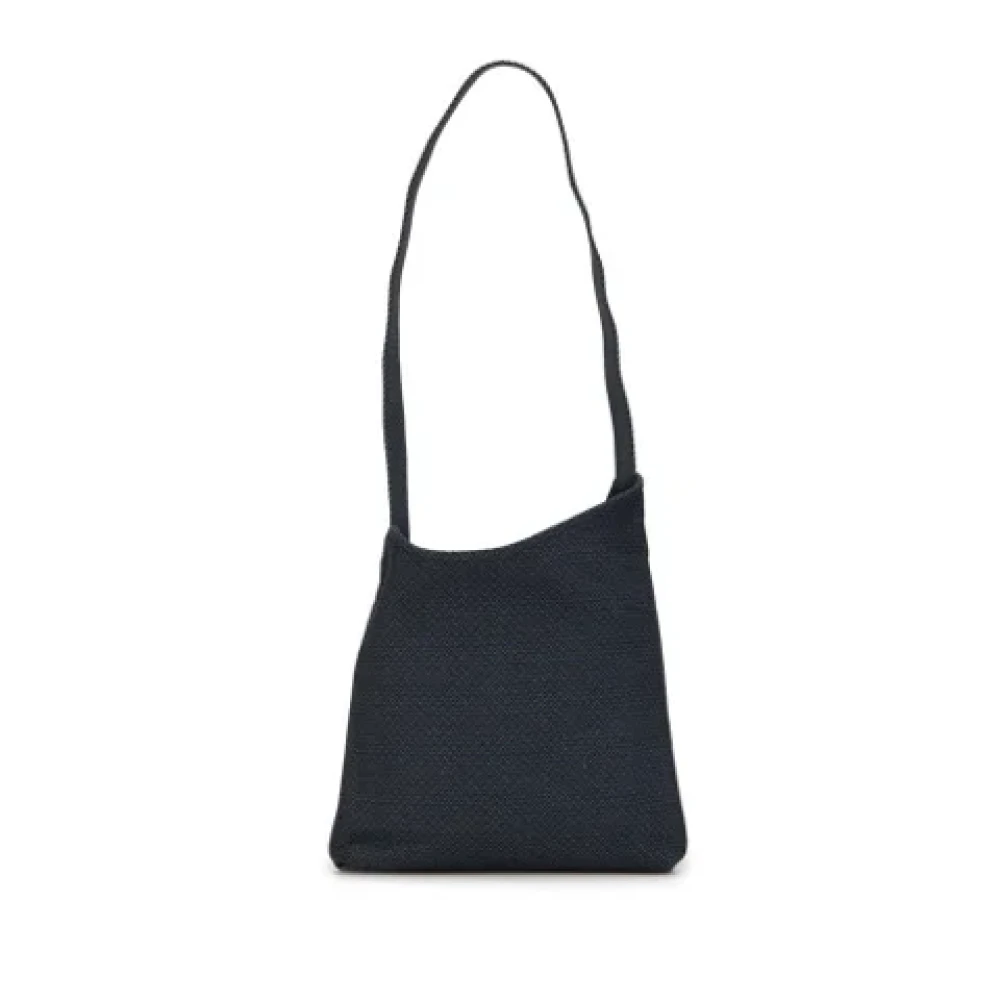Hermès Vintage Pre-owned Canvas shoulder-bags Blue Dames