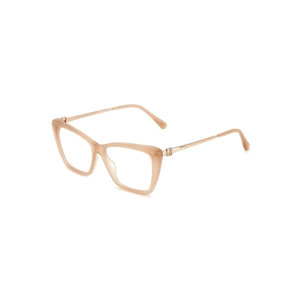 Jimmy Choo Femme Beige Accessoires, Taille: 54 Mm Monture Œil-De-Chat