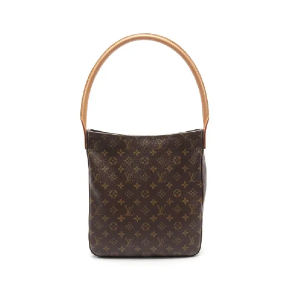 Louis Vuitton Vintage Pre-owned Canvas shoulder-bags Brown Dames