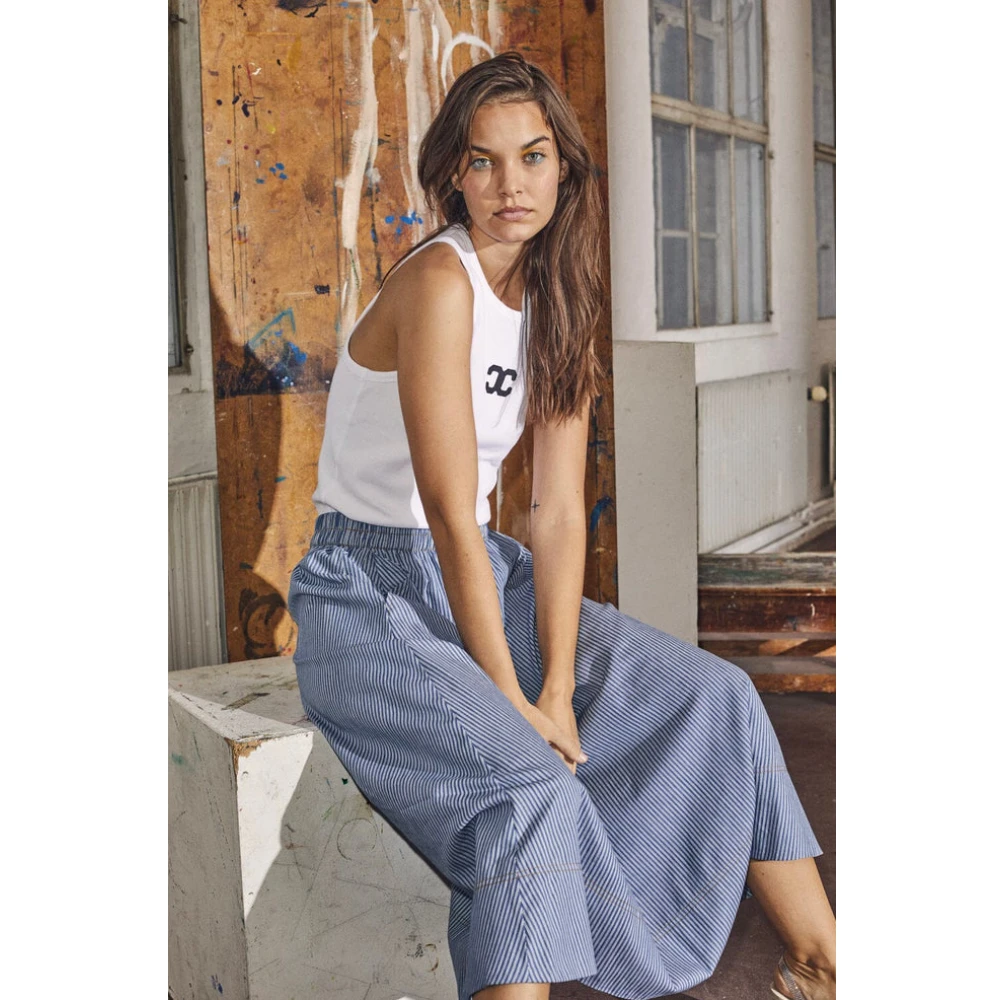 Co'Couture Wit Katoenen Tanktop White Dames