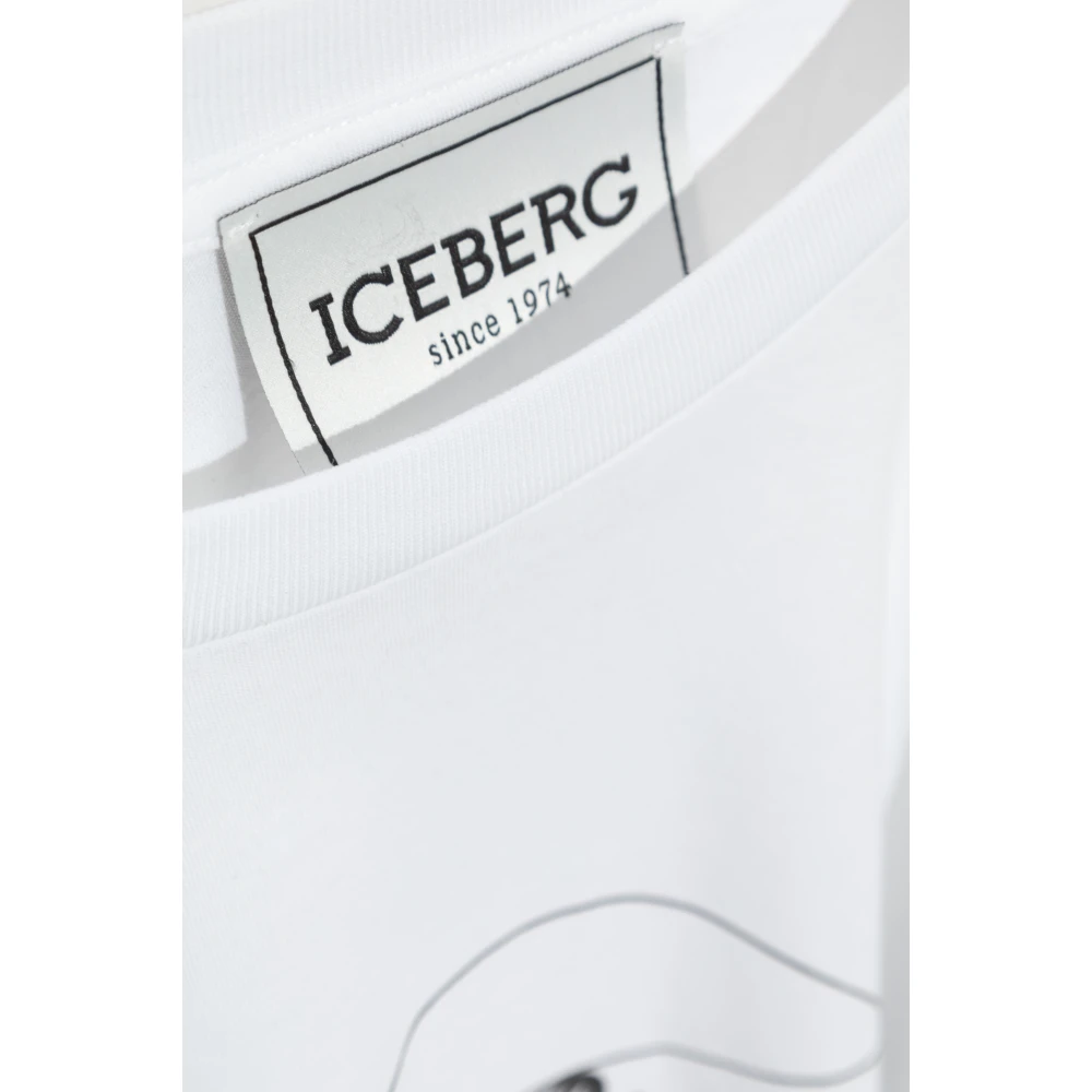 Iceberg Garfield White Heren