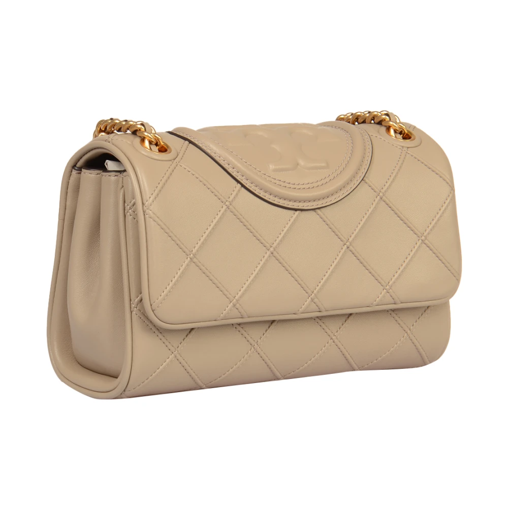 TORY BURCH Zachte Convertible Schoudertas Beige Dames