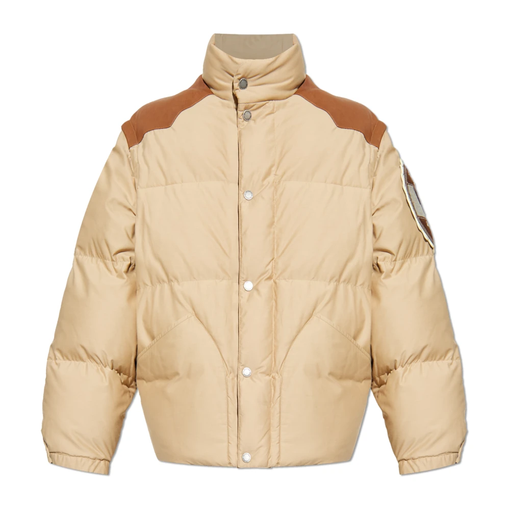 Golden Goose Men's Beige Jacket With Detachable Sleeves - Winter Jackets - L - Jackets