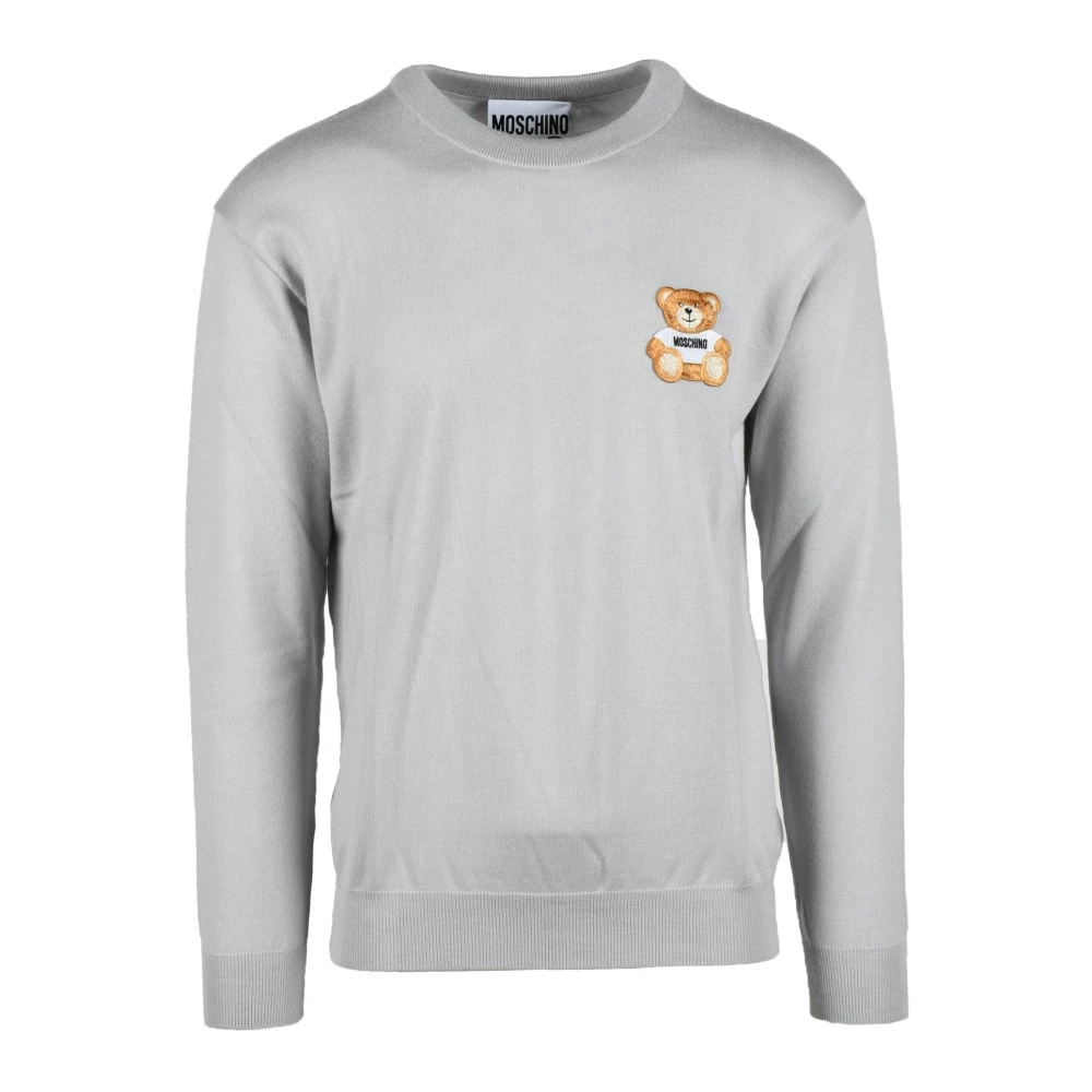 Moschino Couture Katoenen T-shirt Gray Heren