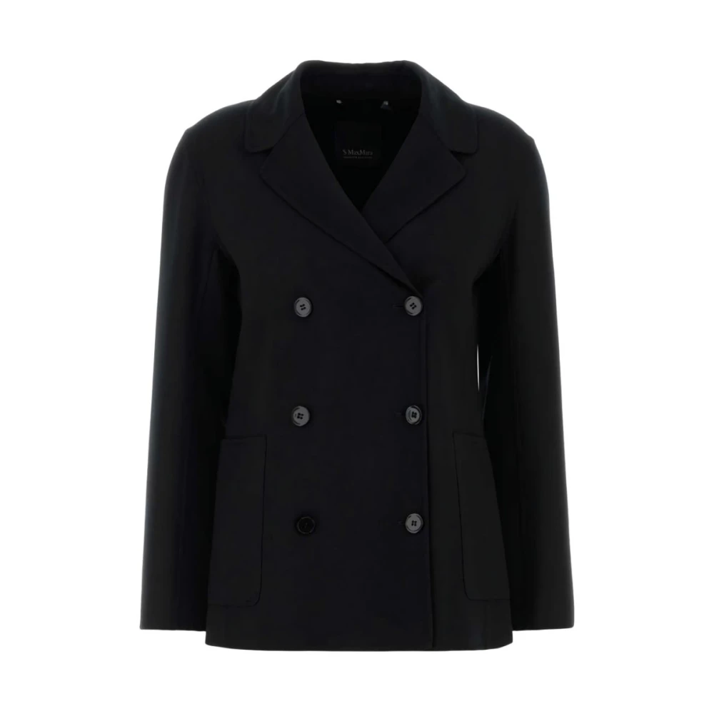 Max Mara Black Fiore Blazer - Female - Blazers - Xs - Jackets