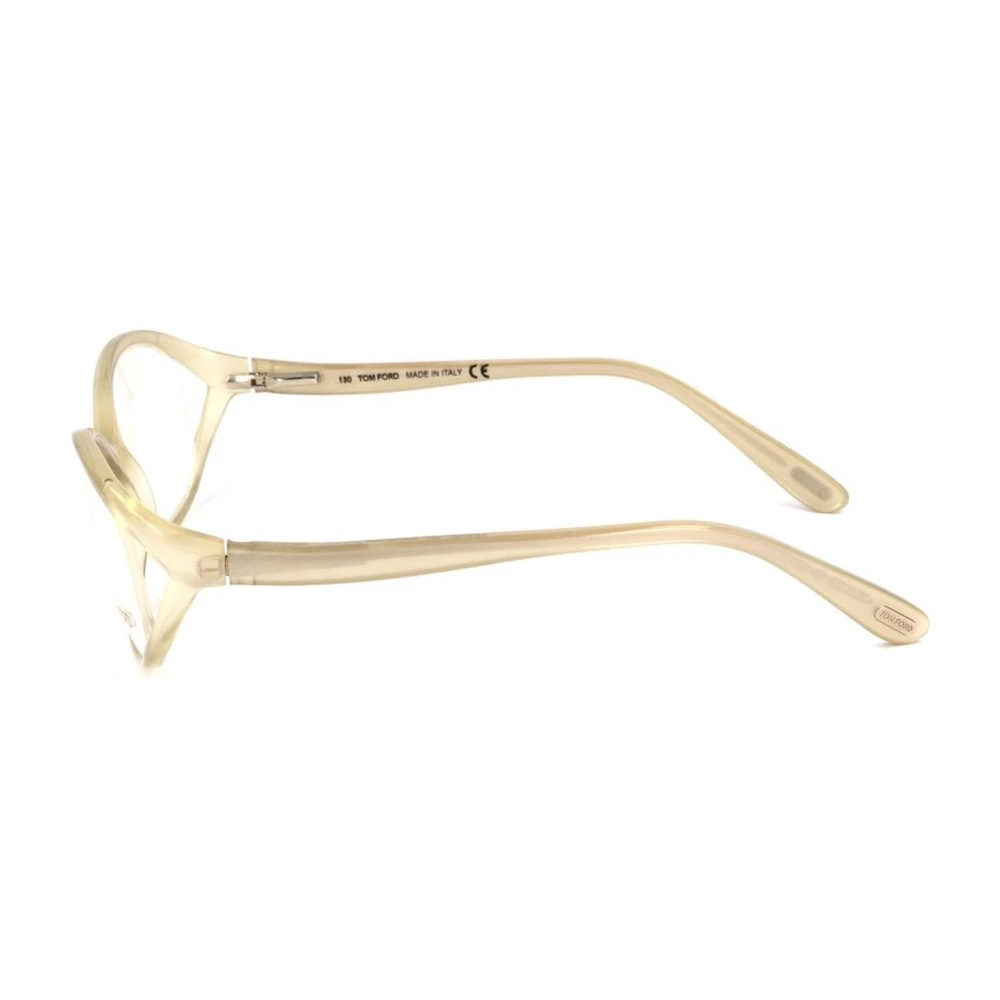 Tom Ford Gele Wijzerplaat Acetaat Frames Yellow Dames