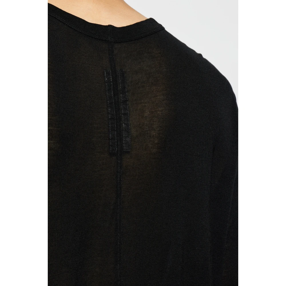 Rick Owens Level T-Shirt Black Heren